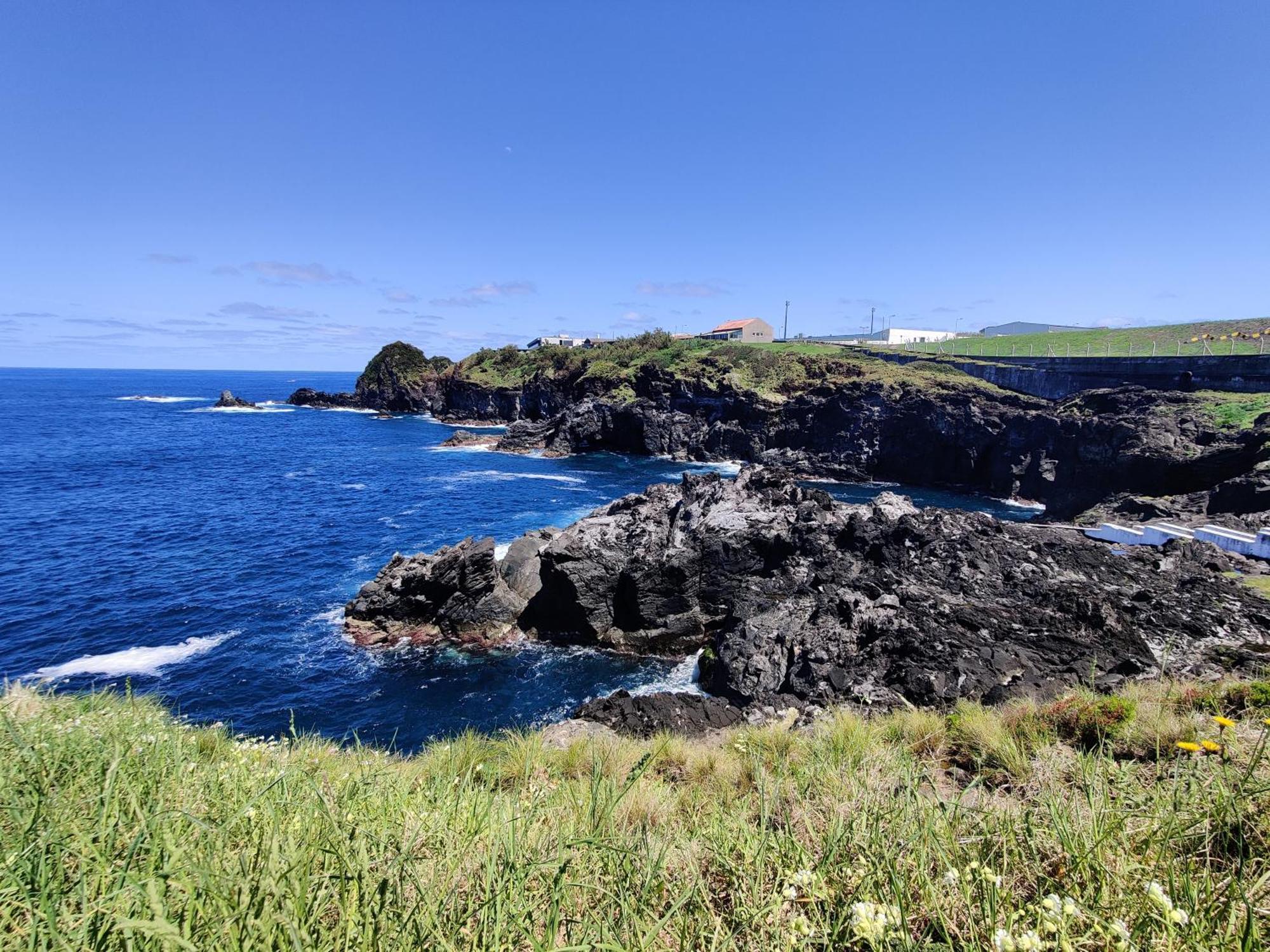 サンタ・クルス・ダス・フローレス Ocean View Cedrosヴィラ エクステリア 写真